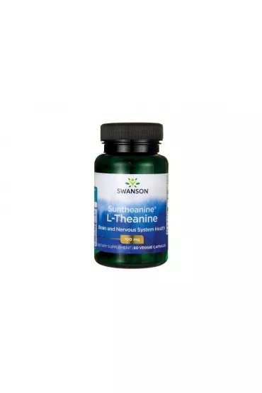 Swanson L-Teanina 100 mg Suplement diety 60 kaps.