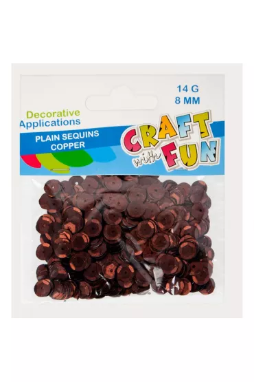 Craft with Fun Cekiny g�adkie 8mm, 14g