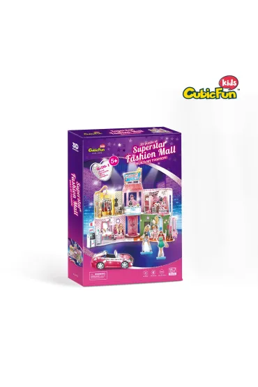 Puzzle 3D 157 el. Superstar Fashion Mall Cubic Fun