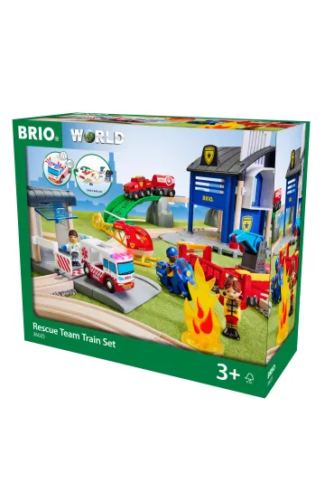 Brio Zestaw Deluxe Stra� Po�arna i Policja Ravensburger
