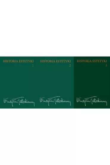Historia estetyki Tom 1- 3 - Wadysaw Tatarkiewicz