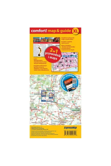 Bydgoszcz i Toru� map&guide PL laminat 2023