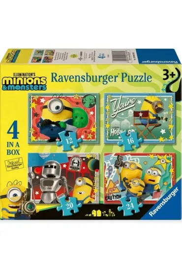 Puzzle 4w1 Minions Ravensburger