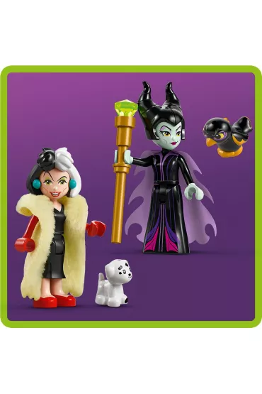 LEGO Disney Classic Suknie Diaboliny i Cruelli De Mon 43262