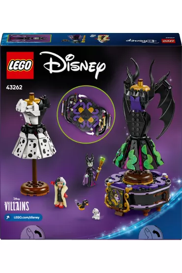 LEGO Disney Classic Suknie Diaboliny i Cruelli De Mon 43262
