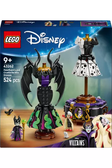 LEGO Disney Classic Suknie Diaboliny i Cruelli De Mon 43262