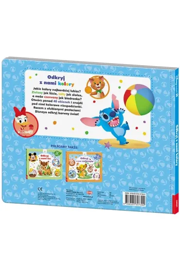 Disney Maluch Odkryj z nami kolory OK-9203
