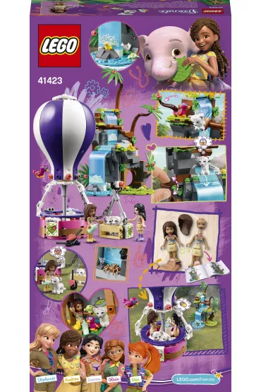 LEGO Friends Balonem na ratunek tygrysowi 41423