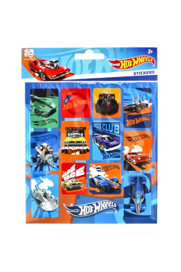 Naklejki kwadrat Hot Wheels