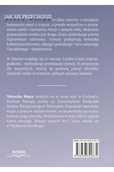 Jak si� przechodzi przez drog� - Weronika  Mazur