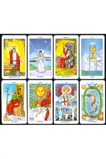 Radiant Raider Waite Tarot, karty do wr�enia