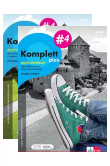 Pakiet Komplett plus 4. Podr�cznik i ksi��ka �wicze� dla 4-letnich lice�w i 5-letnich technik�w