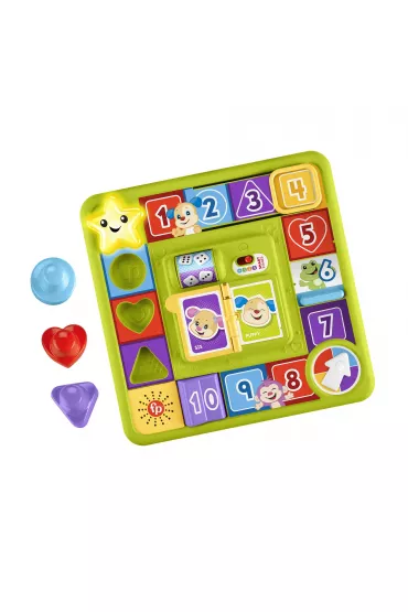 Fisher-Price. "Ucz si� i �miej!" Pierwsza gra 123 Zabawka edukacyjna HRB72 Mattel
