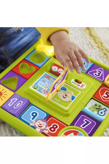 Fisher-Price. "Ucz si� i �miej!" Pierwsza gra 123 Zabawka edukacyjna HRB72 Mattel