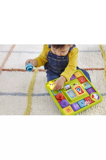 Fisher-Price. "Ucz si� i �miej!" Pierwsza gra 123 Zabawka edukacyjna HRB72 Mattel