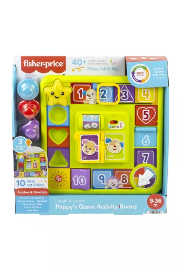 Fisher-Price. "Ucz si� i �miej!" Pierwsza gra 123 Zabawka edukacyjna HRB72 Mattel
