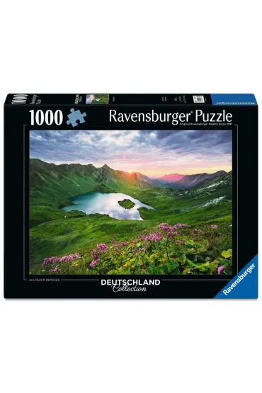 Puzzle 1000 Allgu Mountain Lake Ravensburger