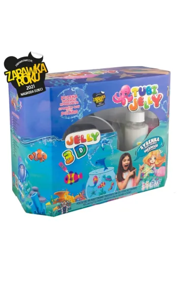 Tubi Jelly 8 kolor�w + akwarium - Syrenka Tuban