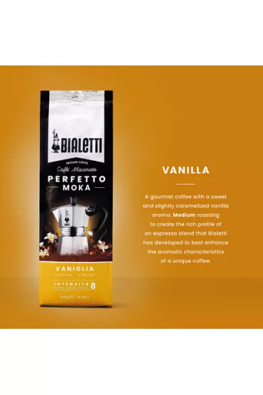 Bialetti Kawa mielona Perfetto Moka Vanilia 250 g