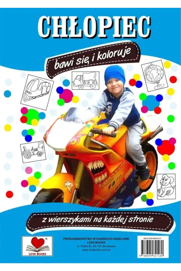 Ch�opiec bawi si� i koloruje - Agnieszka Wile�ska