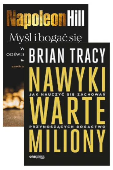 Pakiet: Nawyki warte miliony. Jak nauczy� si� zachowa� przynosz�cych bogactwo, 12 �yciowych zasad. Antidotum na chaos