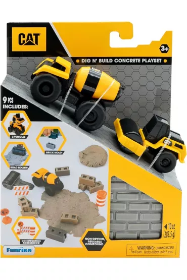 Pojazd budowlany z piaskiem do formowania mix Funrise Toys