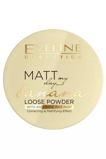 Eveline Cosmetics Matt My Day Banana Loose Powder koryguj�co-matuj�cy sypki puder do twarzy 6 g