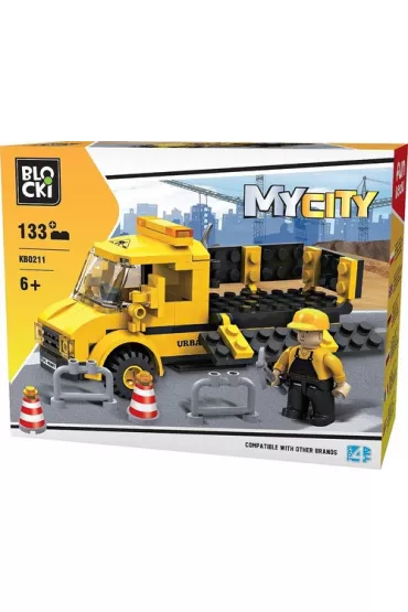 Klocki Blocki MyCity Roboty Drogowe 133 el.