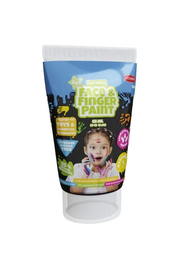 Boti Farba dla malowania palcami czarna 65ml 65 ml