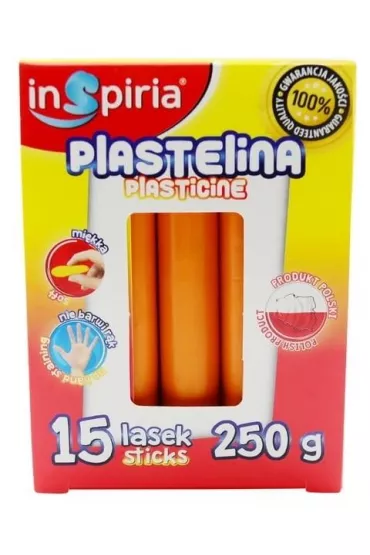 InSpiria Plastelina 250g pomaraczowa