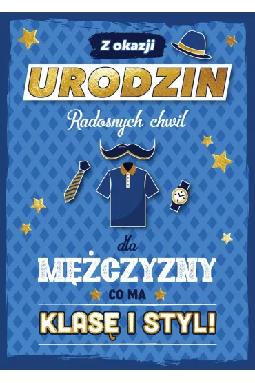 Armin Style KARNET URODZINY B6 Z KOP AS GM-1157 FOL