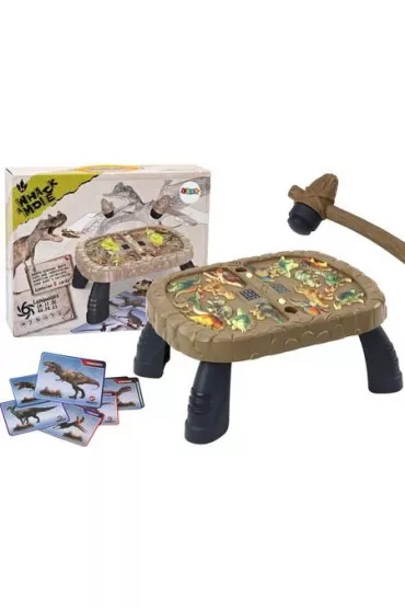 Gra zr�czno�ciowa Whac-a-mole Dinozaury LeanToys