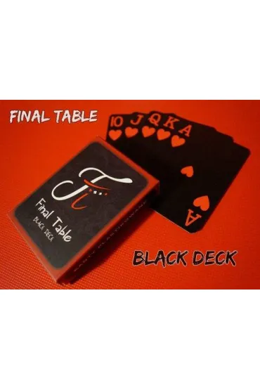 Final Table. Black Deck