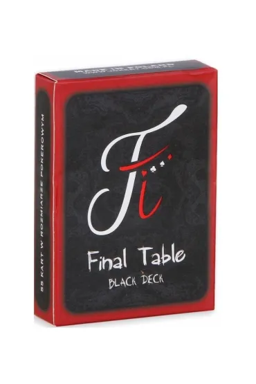 Final Table. Black Deck