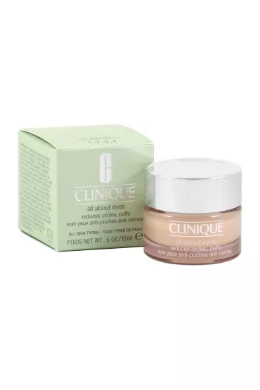 Clinique All About Eyes krem-�el redukuj�cy si�ce pod oczami opuchlizn� oraz linie i drobne zmarszczki 15 ml