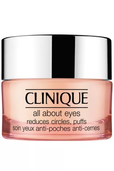 Clinique All About Eyes krem-�el redukuj�cy si�ce pod oczami opuchlizn� oraz linie i drobne zmarszczki 15 ml