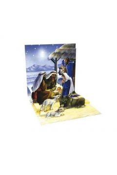 Kartki 3D Holy Night Mini kartka
