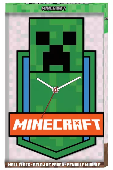Zegar cienny Minecraft XL MDF MIN3023