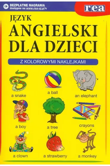 Angielski dla dzieci. Z kolorowymi naklejkami - Gabrielle Smith-Dluha, Pavlin, Veronika Moravkova, Samalikova Pavlina
