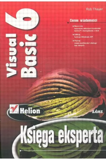 Visual Basic 6 ksi�ga eksperta - Thayer Rob - Rob Thayer