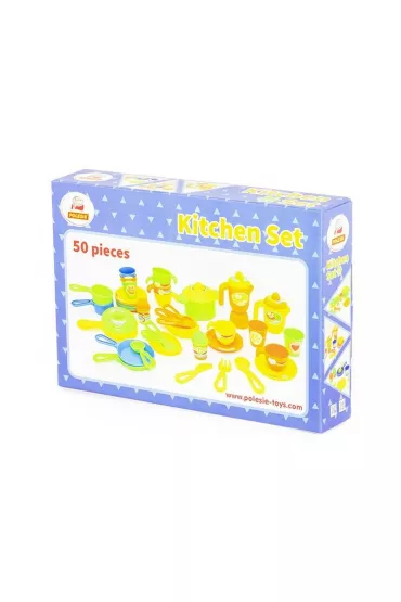 Polesie 76410 Zestaw naczy� 50el w pude�ku