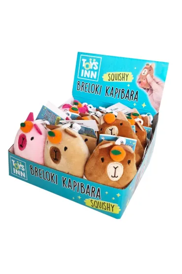 Stnux Brelok Kapibara Squishy ToysInn MIX