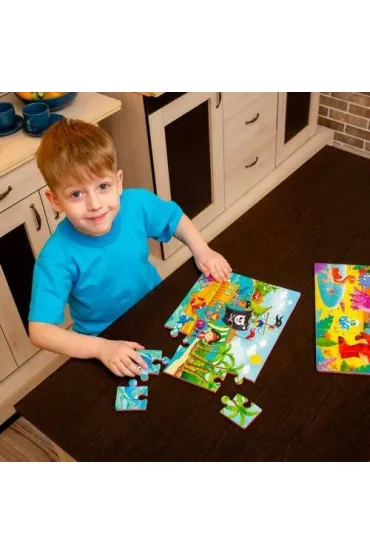 Puzzle piankowe 24 el. Zabawne obrazki. Piraci Roter Kafer