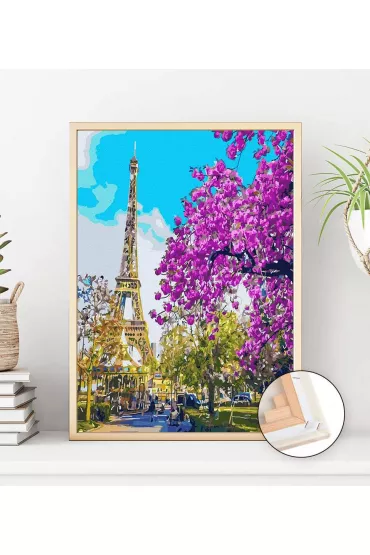 Twoje Hobby Malowanie po numerach - W centrum Pary�a 40x50cm