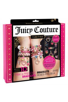 Zestaw do tworzenia brasoletek Juicy Couture Pink AND Precious Make it real