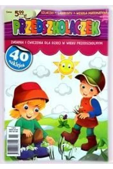 Przedszkolaczek 40 naklejek
