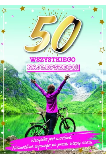Armin Style Karnet Urodziny 50