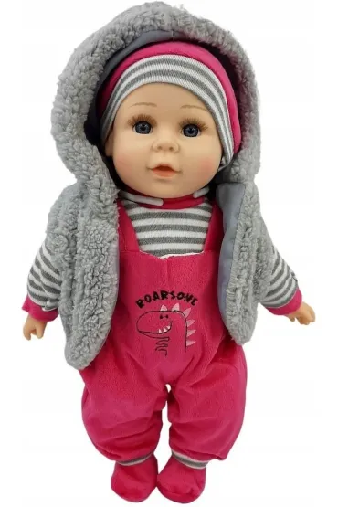 Lalka bobas m�wi i �piewa 35cm MarioToys