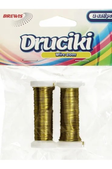 Brewis Drucik florystyczny z�oty 20m