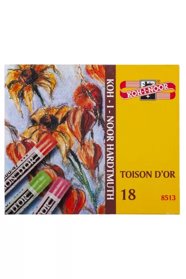 Koh-I-Noor Pastele Toison D'or 8513 18 szt.
